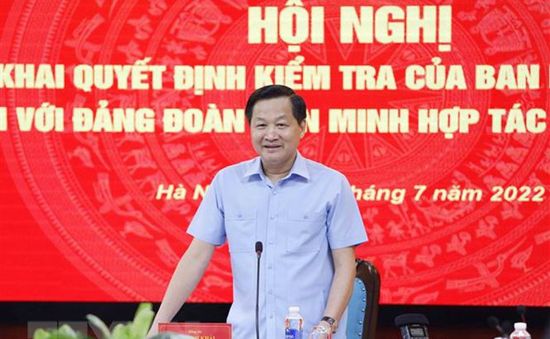 Kiểm tra việc thực hiện Nghị quyết Trung ương 4 tại Đảng Đoàn Liên minh Hợp tác xã Việt Nam
