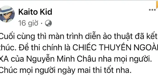 Bộ GD&ĐT nói gì về việc nhiều người đoán trúng tác phẩm ở đề thi Ngữ văn?