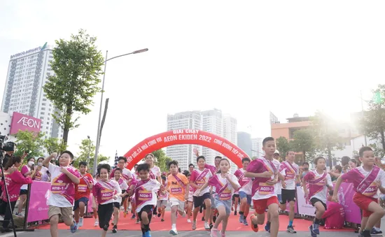 Khởi động giải chạy tiếp sức "Aeon Ekiden 2022"