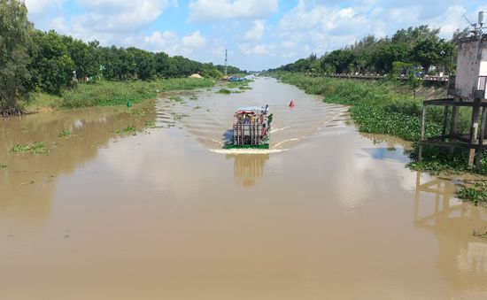 Nước lũ bắt đầu đổ về Đồng Tháp Mười