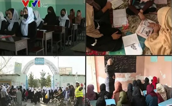 Những trẻ em gái Afghanistan trốn gia đình đi học