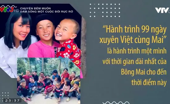 Nhà báo Bông Mai: "Dám sống một cuộc đời rực rỡ"