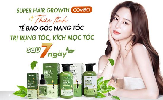 Kelina - Trợ thủ đắc lực ngăn rụng tóc và kích thích mọc tóc