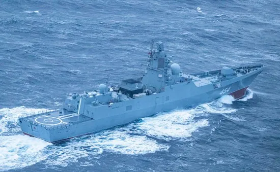 Tàu chiến của Nga tiến hành các cuộc tập trận trên biển Na Uy