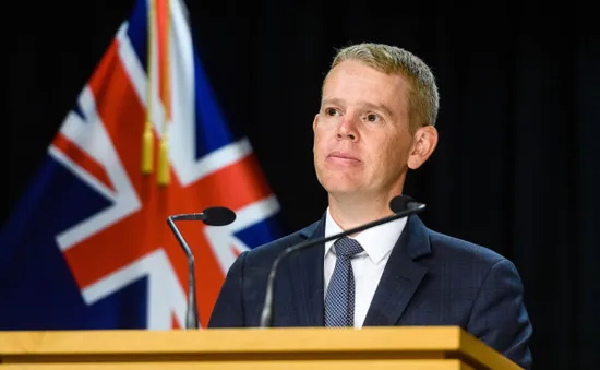 Tân Thủ tướng New Zealand Chris Hipkins tuyên thệ nhậm chức