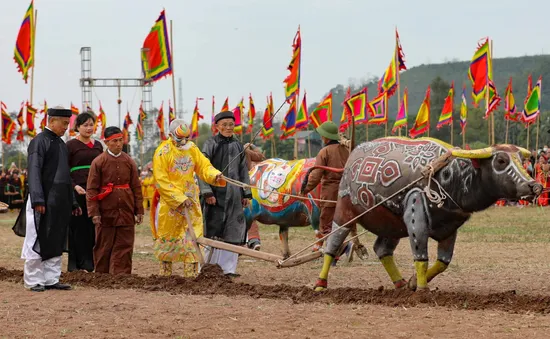 Lễ hội Tịch điền Đọi Sơn 2023: Tái hiện truyền thống "Dĩ nông vi bản"