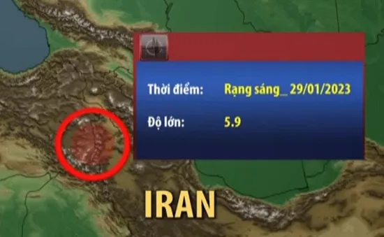 Động đất mạnh ở Iran, hơn 300 người thương vong