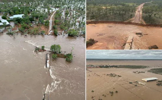 Australia hứng chịu lũ lụt “trăm năm có một”, hàng trăm người được sơ tán đến nơi an toàn