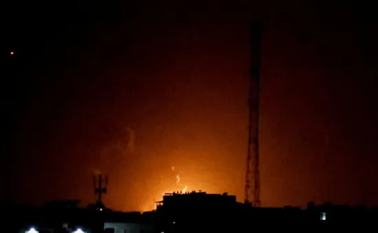 Máy bay của Israel không kích Dải Gaza, chưa có thông tin về thương vong