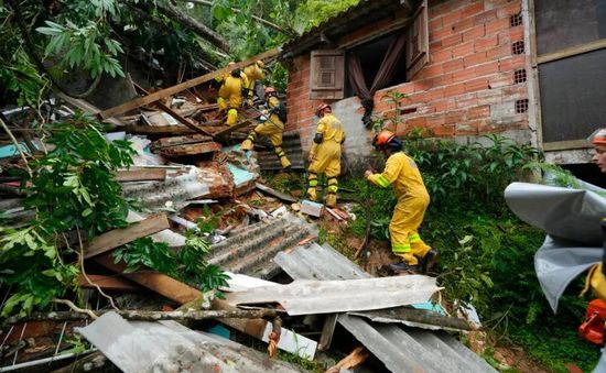 Lũ lụt và lở đất tại Brazil làm ít nhất 40 người thiệt mạng