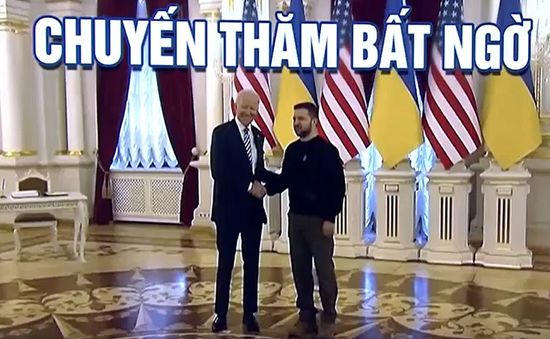 Chuyến thăm Kiev của ông Joe Biden được giữ kín đến phút chót