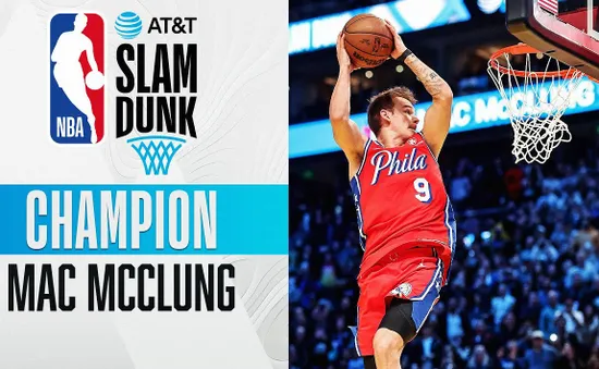 Mac McClung đổi đời sau chức vô địch NBA Slam Dunk Contest