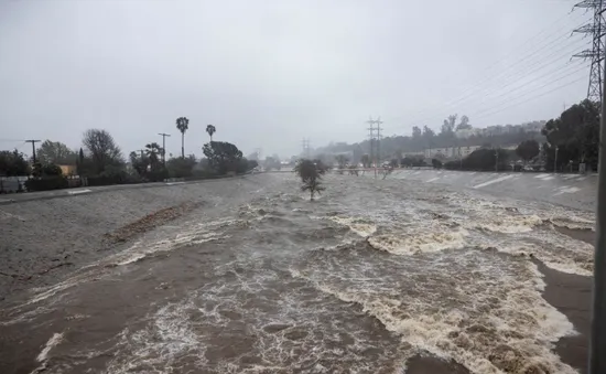 Khu vực Nam California chuẩn bị đón gió mạnh, mưa lớn sau đợt tuyết rơi hiếm hoi