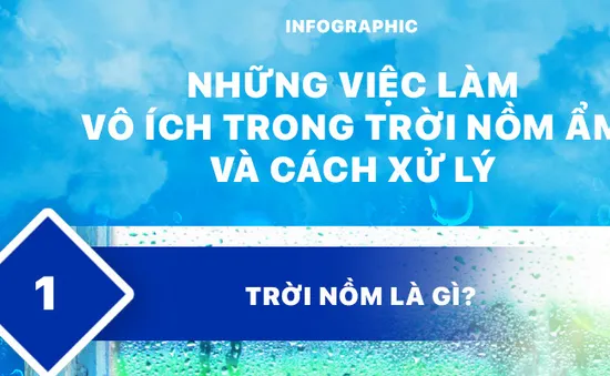 Những việc làm vô ích trong trời nồm ẩm và cách xử lý