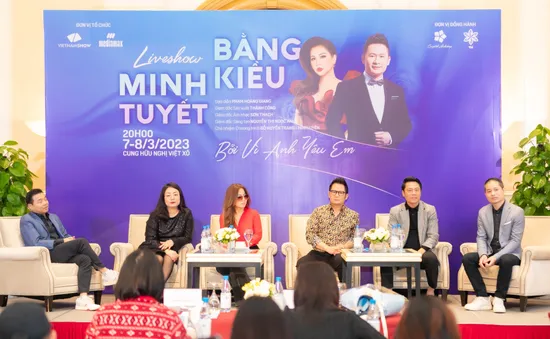 Minh Tuyết - Bằng Kiều tái ngộ trong liveshow "Bởi vì anh yêu em"