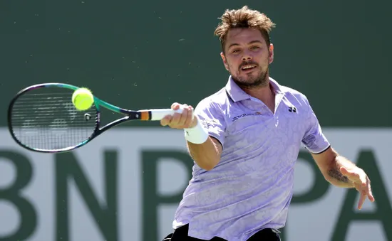 Stan Wawrinka lọt vào vòng 2 Indian Wells