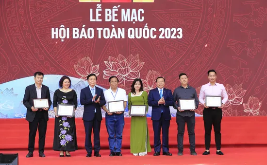 Bế mạc Hội báo toàn quốc 2023: Tôn vinh những tập thể, đơn vị xuất sắc