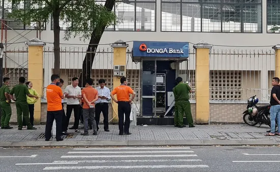 Đập trụ ATM, trộm két tiền giữa trung tâm Đà Nẵng