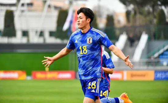 VCK U20 châu Á 2023 | U20 Nhật Bản ngược dòng đánh bại U20 Trung Quốc