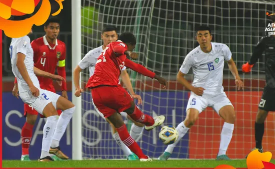 Kết quả, BXH bảng A U20 châu Á 2023: Tiếc cho Indonesia, U20 Iraq và U20 Uzbekistan vào tứ kết