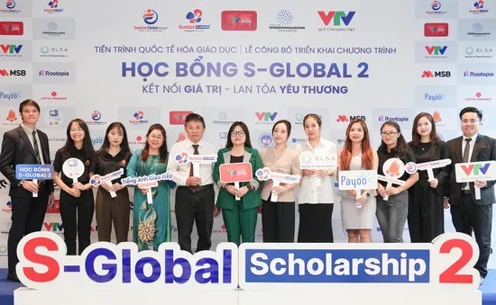 Học bổng S-Global giai đoạn 2 tài trợ 65% cho chương trình IELTS/Giao tiếp trực tuyến với sự đồng hành của Quỹ Tấm lòng Việt VTV và nhiều đối tác lớn