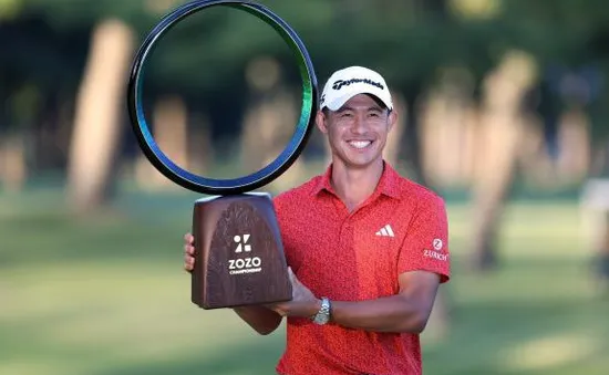 Collin Morikawa giành chức vô địch giải golf Zozo Championship