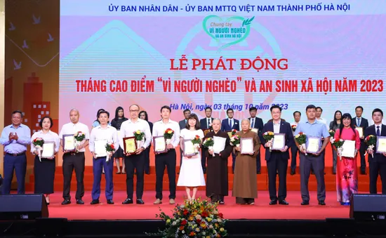 Hà Nội phát động Tháng cao điểm "Vì người nghèo và an sinh xã hội" năm 2023