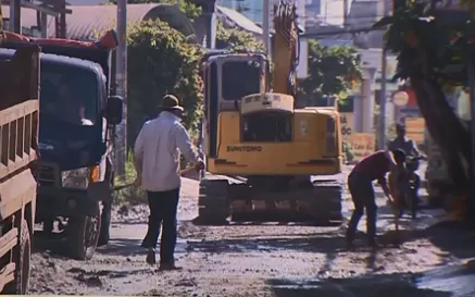 TP Hồ Chí Minh: Sửa chữa các tuyến đường bị ngập khi mưa