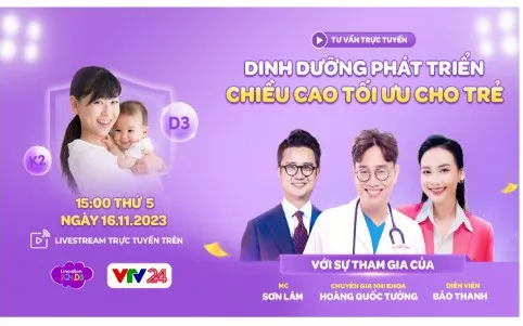 Dinh dưỡng phát triển chiều cao tối ưu cho trẻ cùng LineaBon