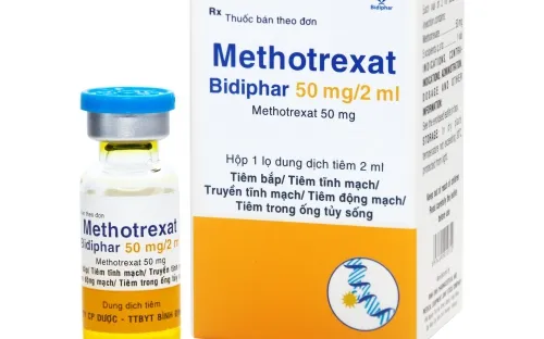 Thu hồi giấy đăng ký lưu hành thuốc điều trị ung thư Methotrexat Bidiphar 50 mg/2ml