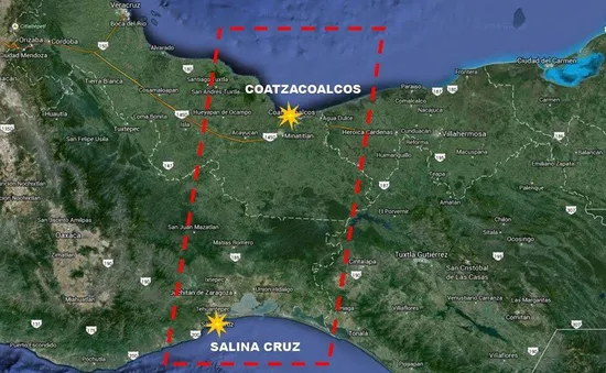 Mexico mở đường tàu cạnh tranh với kênh đào Panama