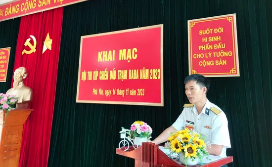 Sôi nổi Hội thi kíp chiến đấu Trạm ra đa năm 2023