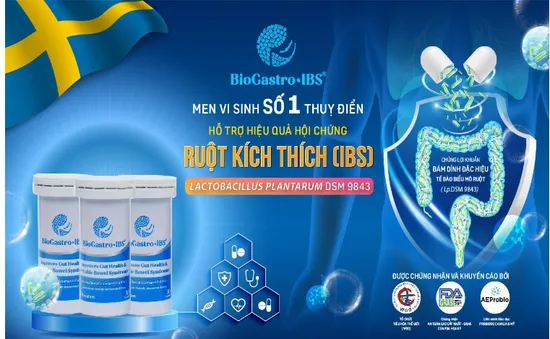 Men vi sinh số 1 Thụy Điển hỗ trợ hiệu quả Hội chứng ruột kích thích