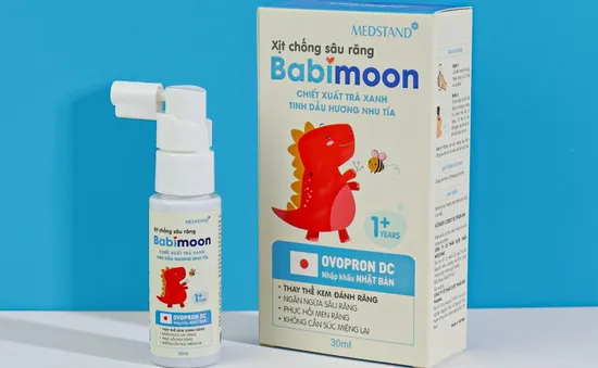 Babimoon – Xịt chống sâu răng cho bé ứng dụng công nghệ Nhật Bản