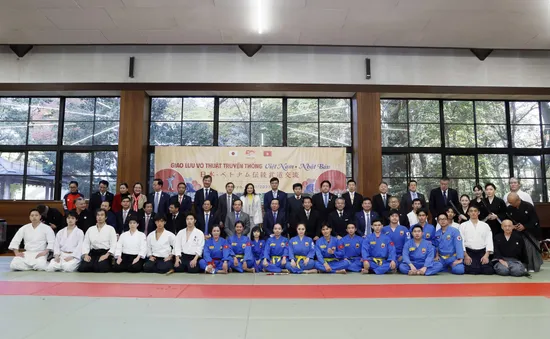 Chủ tịch nước Võ Văn Thưởng dự chương trình giao lưu võ thuật Vovinam Việt Nam và võ đạo Nhật Bản