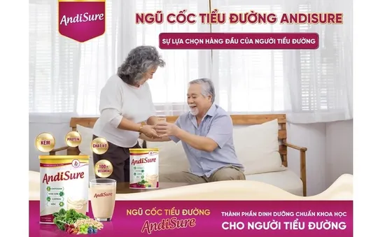 Công thức đột phá khiến hàng triệu người tin dùng ngũ cốc tiểu đường Andisure mỗi ngày