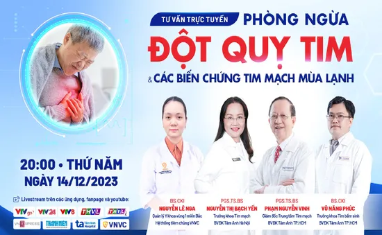 Phòng ngừa đột quỵ tim và các biến chứng tim mạch trong mùa lạnh