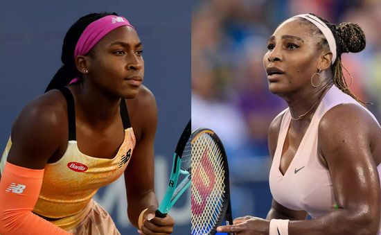 Coco Gauff và Serena Williams được Google vinh danh