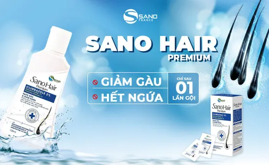 Bí quyết ngăn ngừa gàu nấm với Dầu gội Sano Hair Premium