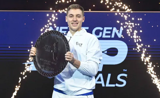 Hamad Medjedovic vô địch Giải quần vợt Next Gen ATP Finals 2023