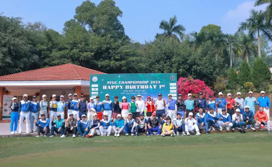 144 golfer so tài gay cấn tại giải đấu kỷ niệm 1 năm thành lập CLB họ Nguyễn Thăng Long