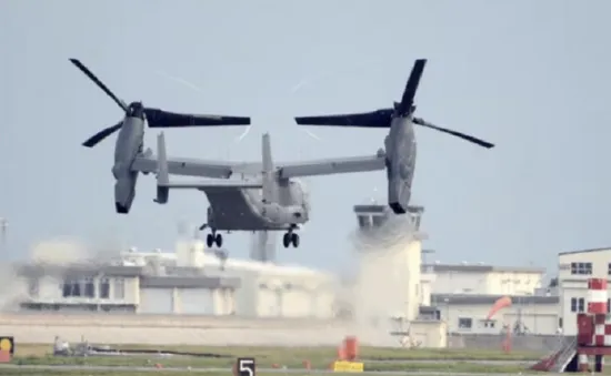 Mỹ dừng bay toàn bộ phi cơ V-22 OSPREY sau vụ tai nạn