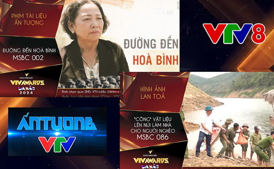 VTV8 có 2 tác phẩm được đề cử cho giải thưởng "Ấn tượng VTV"