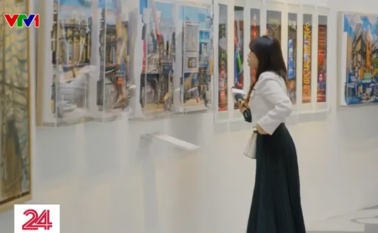 Triển lãm nghệ thuật "Dòng chảy kết nối"