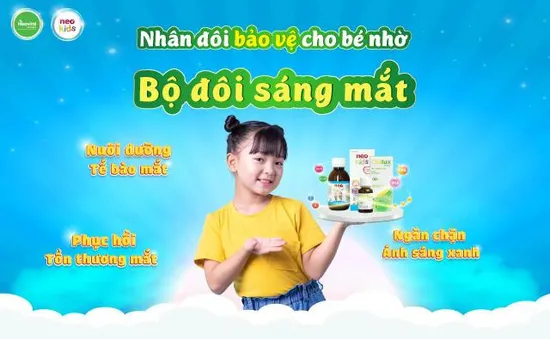 "Bộ đôi sáng mắt" Neo Kids Omega 3 DHA và Oralux - Giải pháp bảo vệ thị lực toàn diện cho bé