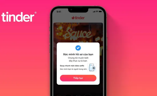 Ứng dụng hẹn hò bổ sung tính năng "xác minh ảnh bằng video selfie"