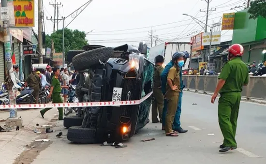 Khởi tố tội giết người với tài xế chở ma túy tông CSGT hy sinh ở Long An