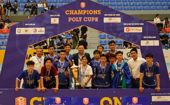 Đội Trường ĐH Sư phạm TDTT TP Hồ Chí Minh đăng quang giải Futsal sinh viên toàn quốc 2023