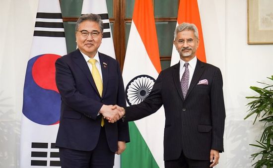 Ngoại trưởng Hàn Quốc thăm Ấn Độ thúc đẩy quan hệ đối tác chiến lược đặc biệt