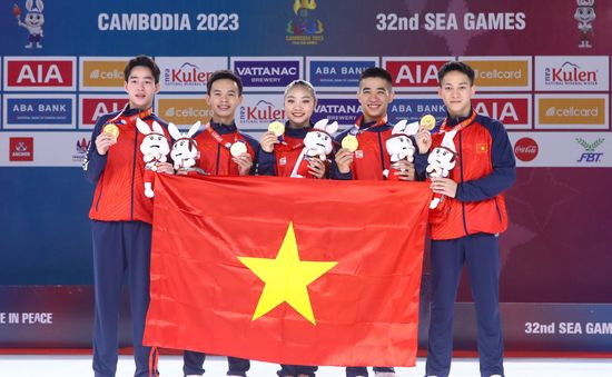 Bảng tổng sắp SEA Games 32 ngày 13/5: Đoàn TTVN giữ vững ngôi đầu